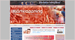 Desktop Screenshot of hjartklappning.se